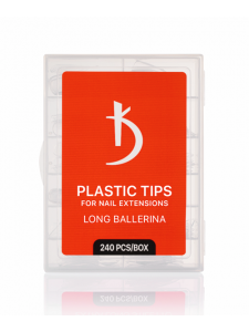 Plastic Tips Long Ballerina (240 pcs/pack)